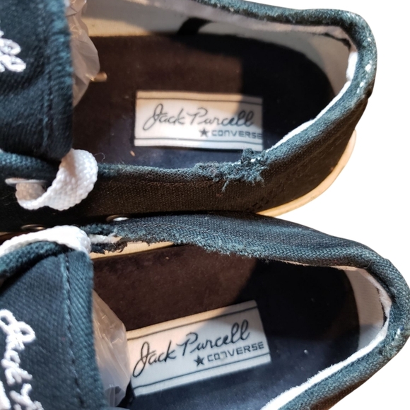 Converse Jack Percell Black And White Sneakers 7 - Picture 5 of 12